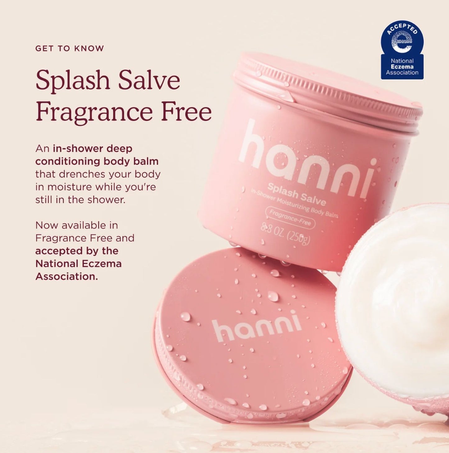 Hanni Splash Salve | In-Shower Moisturizing Body Balm