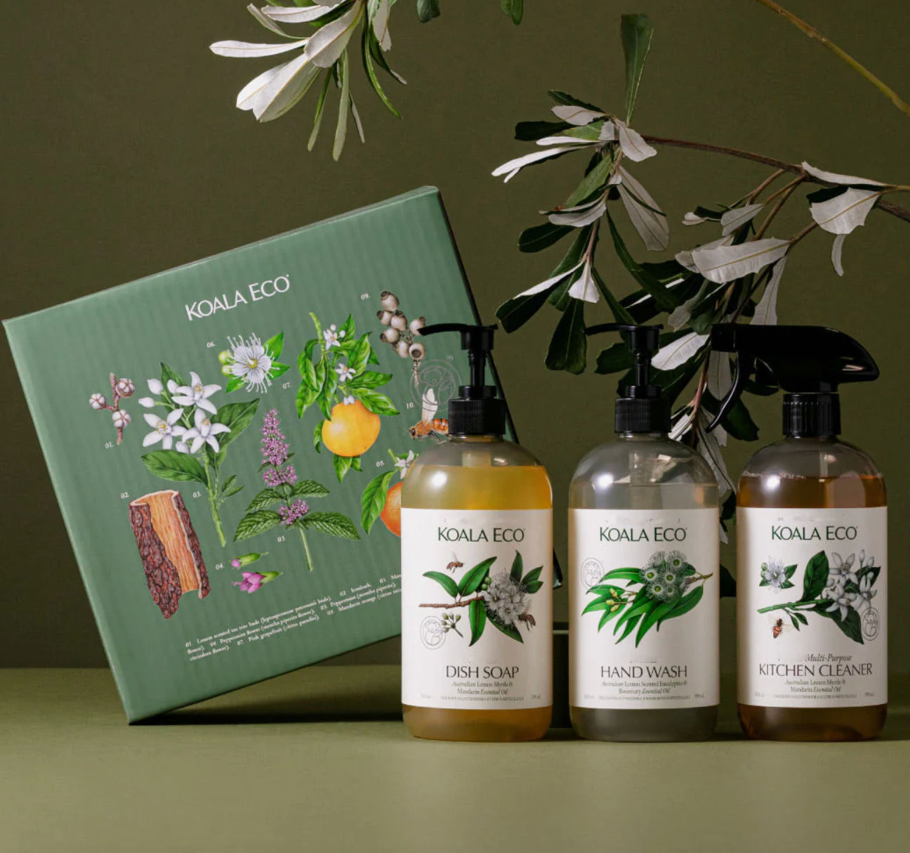 KOALA ECO STARTER COLLECTION - Hand Wash, Dish Soap, Kitchen Cleaner