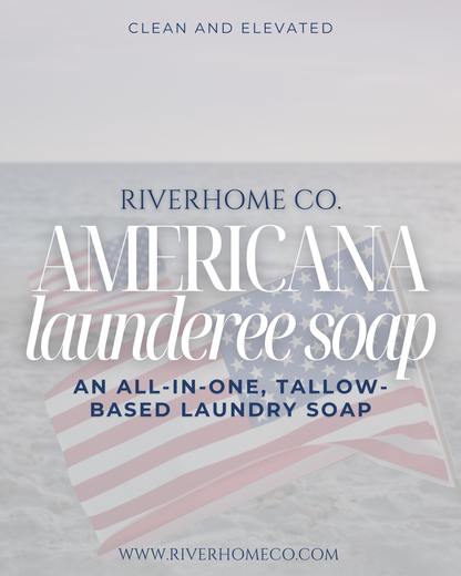 Americana Launderee | Tallow-based Laundry Soap LIMITED EDITION SCENT