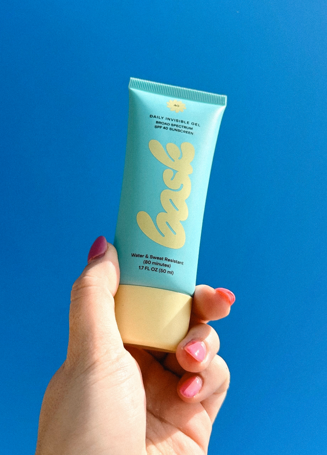Bask SPF 40 Daily Invisible Gel Face Sunscreen