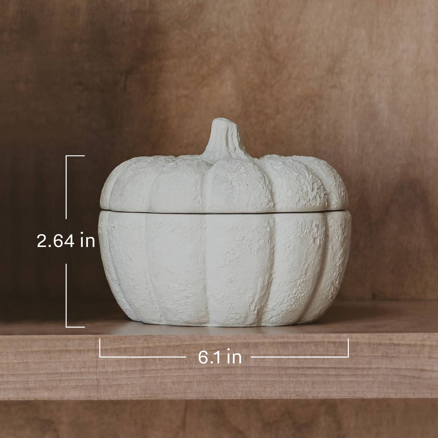 Pumpkin Jar Soy Candle - Cashmere and Vanilla