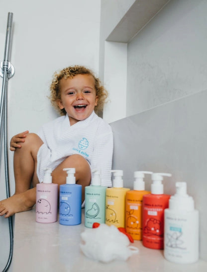 Dabble & Dollop All-Natural Coconut Shampoo, Body Wash & Bubbles