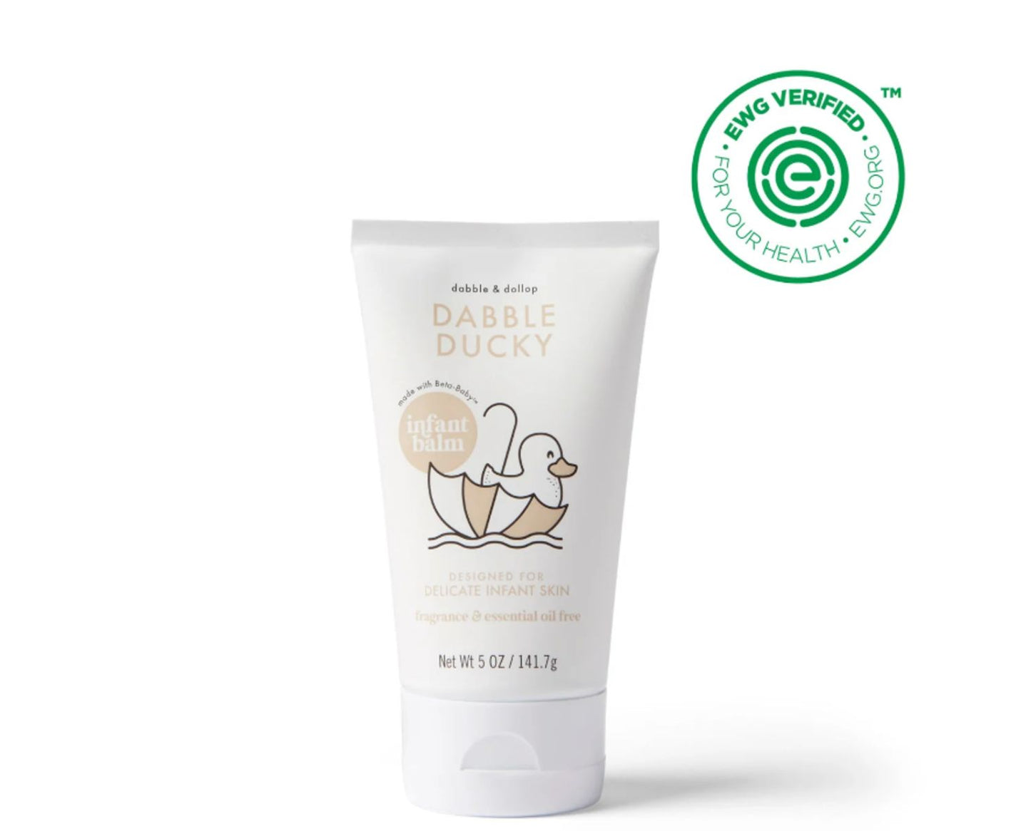 Dabble & Dollop All-Natural Fragrance-Free Infant Balm (Ewg Certified)