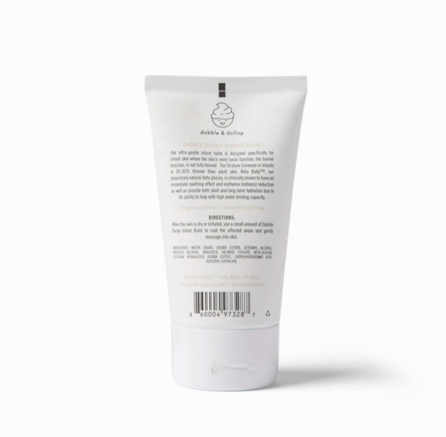 Dabble & Dollop All-Natural Fragrance-Free Infant Balm (Ewg Certified)