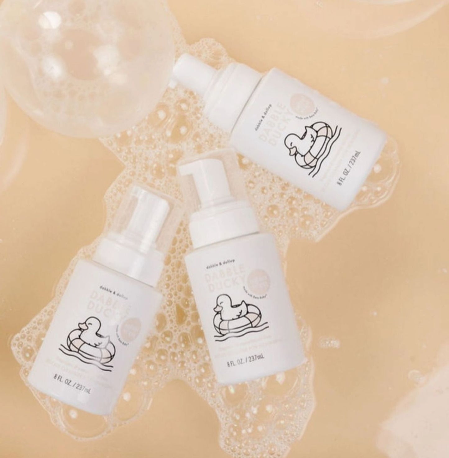 Dabble & Dollop All-Natural Fragrance Free Infant Wash (Ewg Certified)