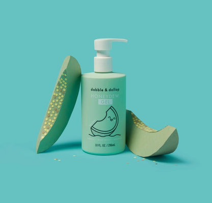 Dabble & Dollop All-Natural Honeydew Shampoo, Body Wash & Bubbles