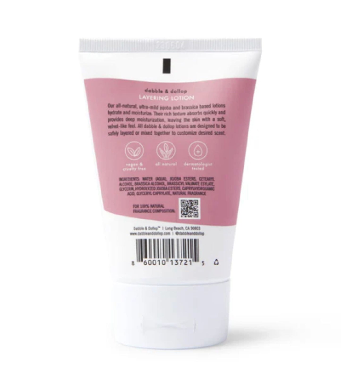 Dabble & Dollop Coconut Body Lotion