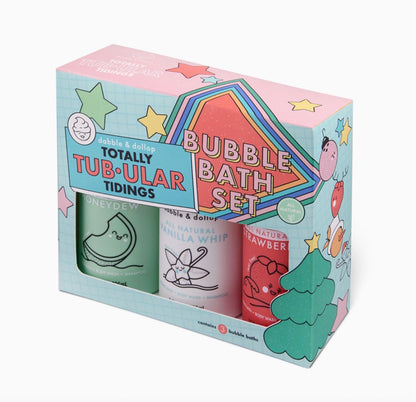 Dabble & Dollop Totally Tubular Holiday Bath Set