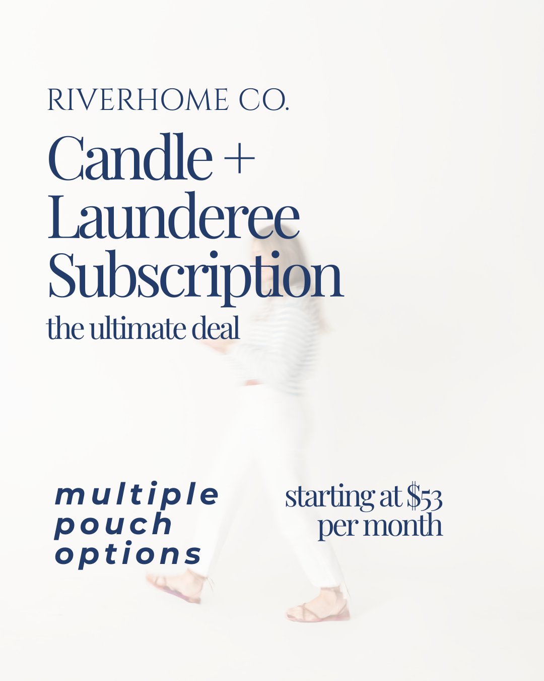 Ultimate RiverHomeCo Candle + Launderee Subscription Bundle