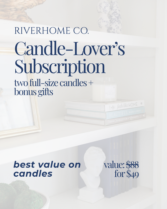 CANDLE LOVERS CLUB SUBSCRIPTION BOX - MONTHLY