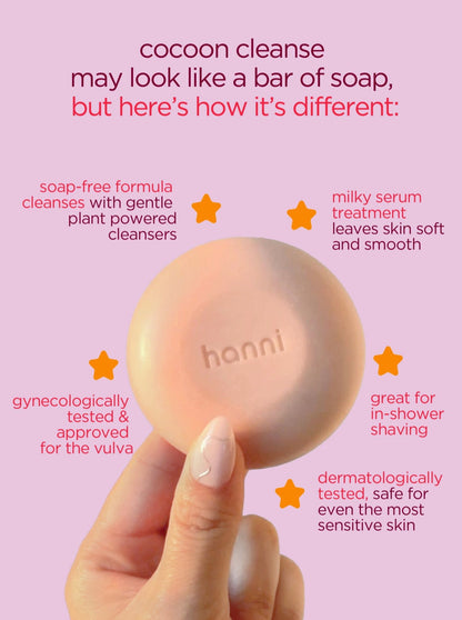 Hanni Cocoon Cleanse | Solid Serum Cleanser
