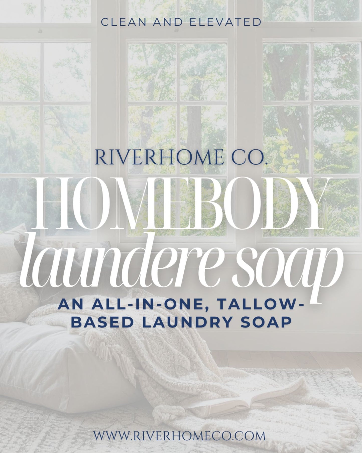 HomeBody Launderee - Tallow-based Laundry Soap