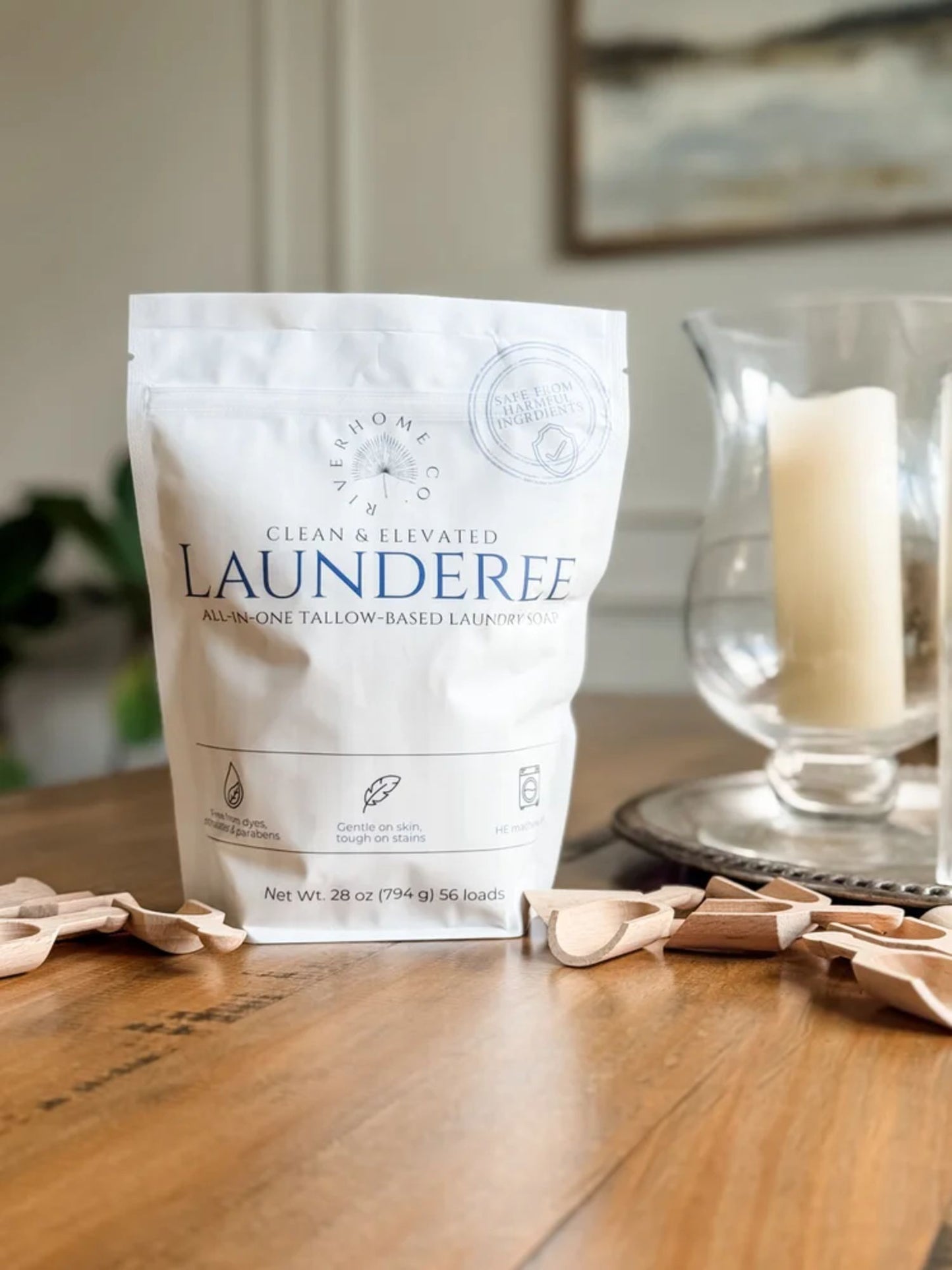 HomeBody Launderee - Tallow-based Laundry Soap