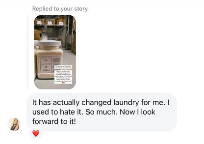 HomeBody Launderee - Tallow-based Laundry Soap