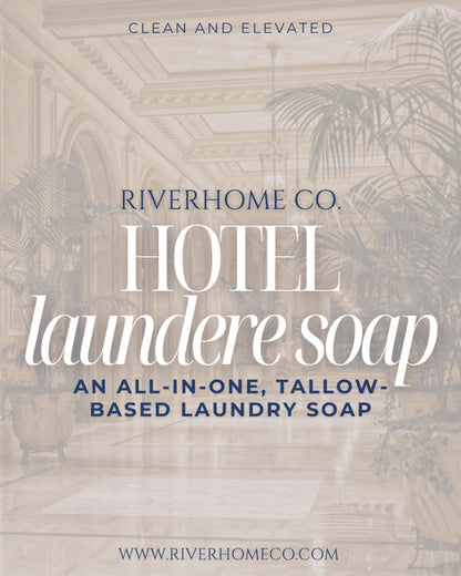 Hotel Launderee - Tallow-based Laundry Soap