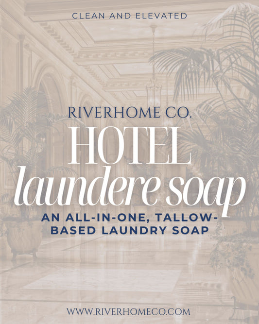 Hotel Launderee - Tallow-based Laundry Soap