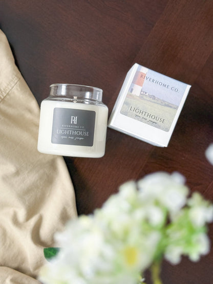 Lighthouse Soy Candle
