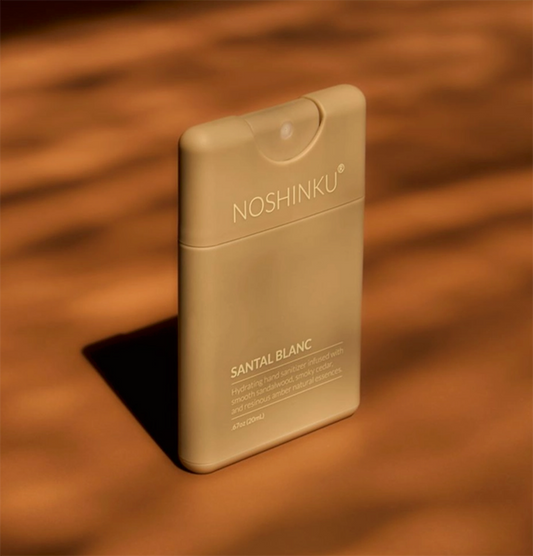Every Noshinku is an ultra-hydrating hand sanitizer first — then a fragrance experience. No harsh alcohol dry-down. No synthetic scent masking. Just clean hands and a moment that’s worth taking.