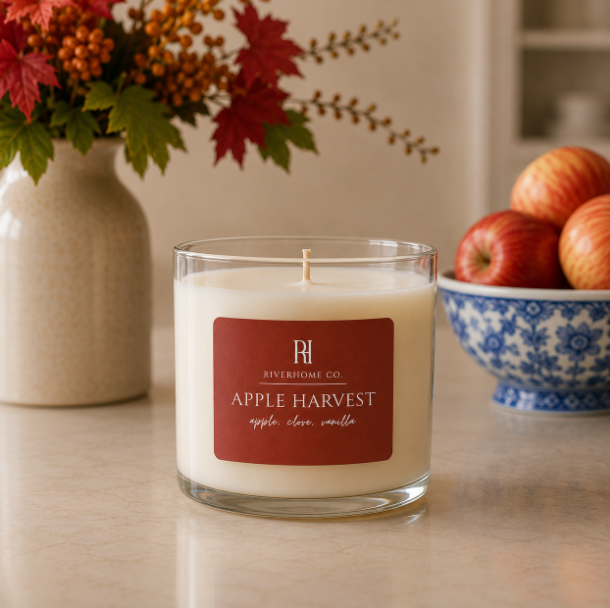 APPLE HARVEST | AUGUST CANDLE OF THE MONTH