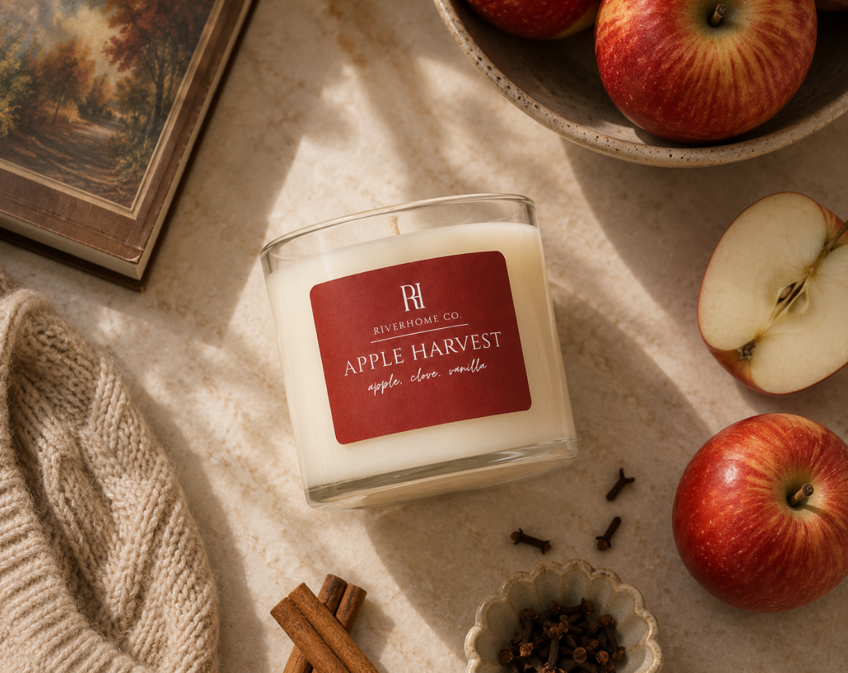 APPLE HARVEST | AUGUST CANDLE OF THE MONTH