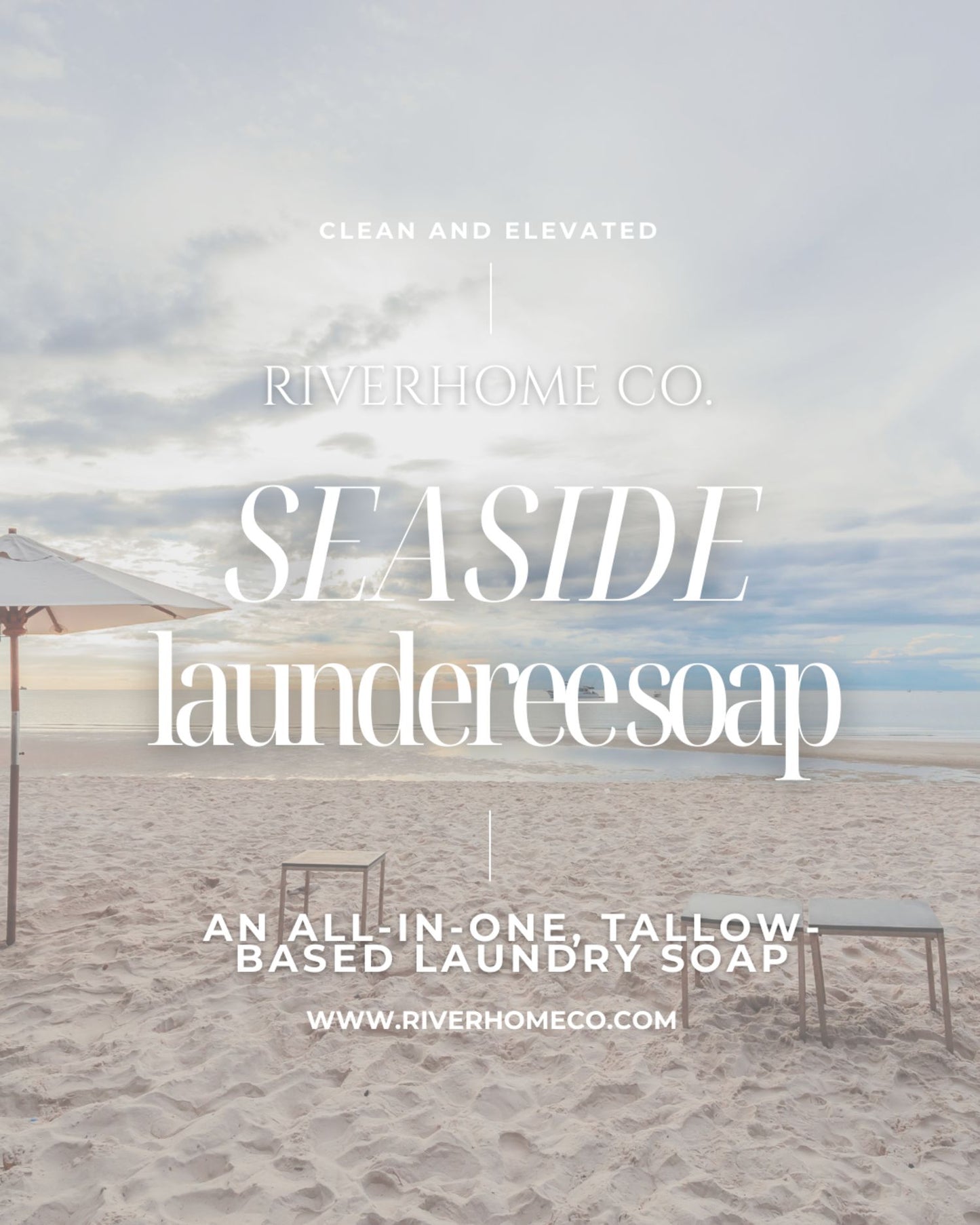 Seaside Launderee | Tallow-based Laundry Soap