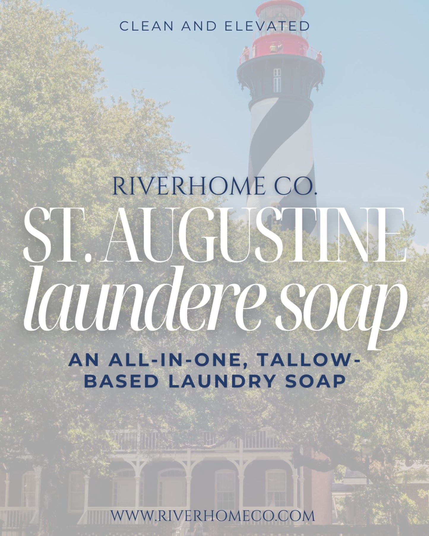 St. Augustine Launderee - Tallow-based Laundry Soap