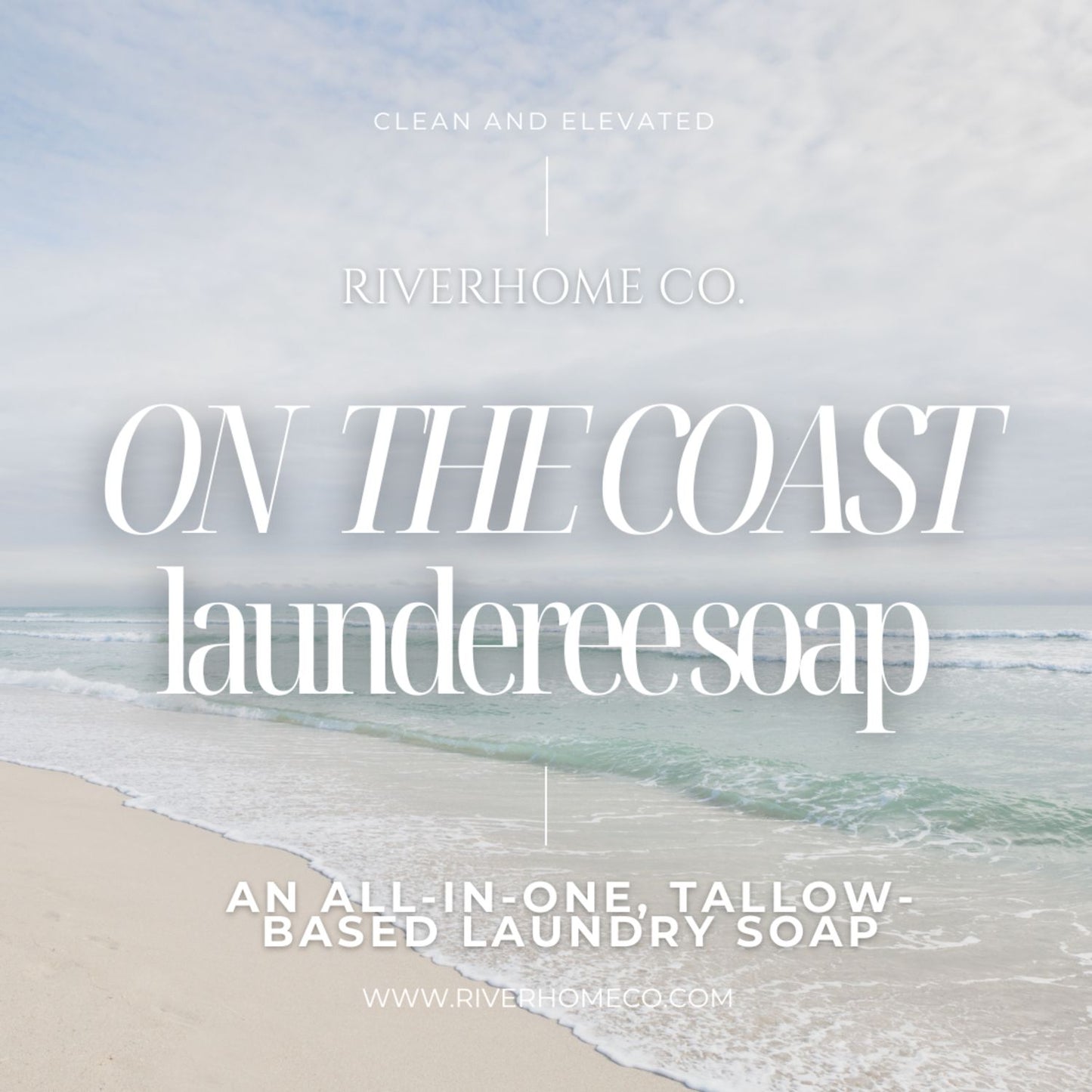 WHOLESALE - ON THE COAST LAUNDEREE SOAP - SET OF 4