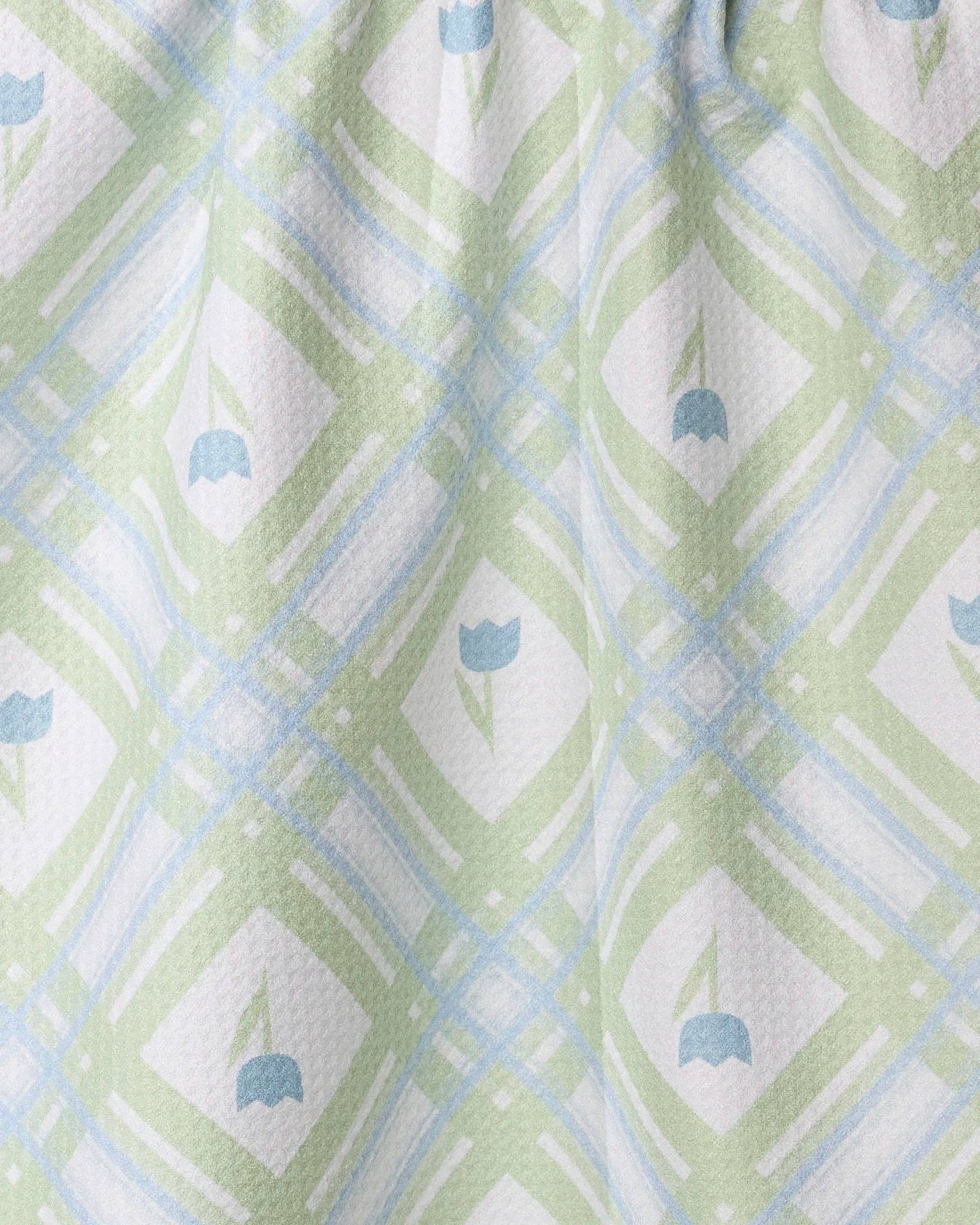 GEOMETRY Tulip Lattice Tea Towel