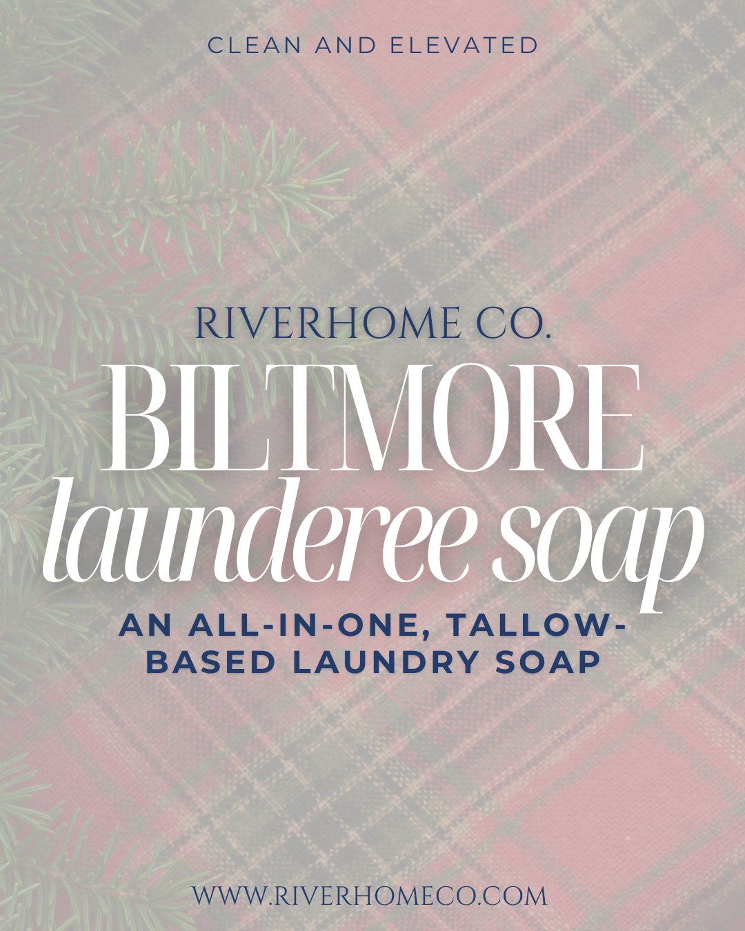 Biltmore Launderee | Tallow-based Laundry Soap